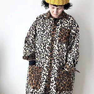 Red Sky Limited Ed. Leopard Chore Jacket Dress